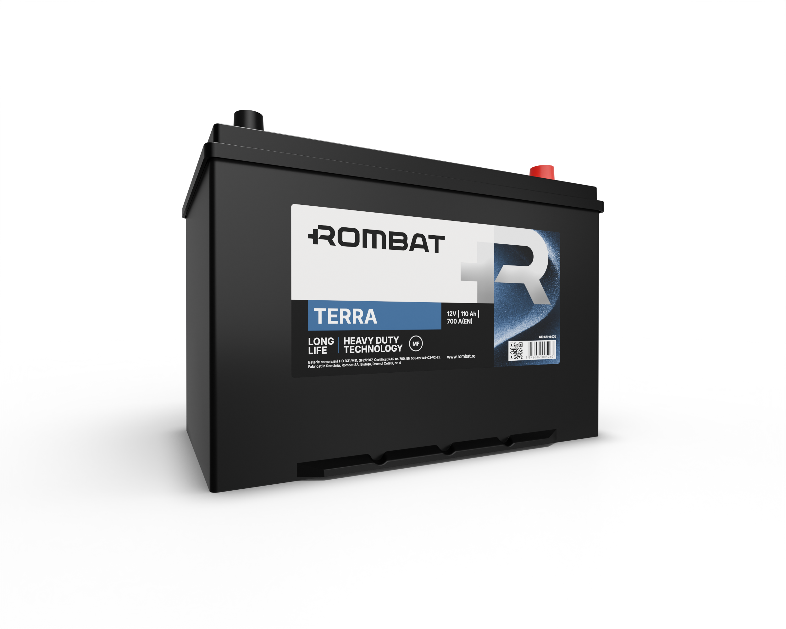 Acumulator Rombat Terra 110 Ah Rombat - imagine 1