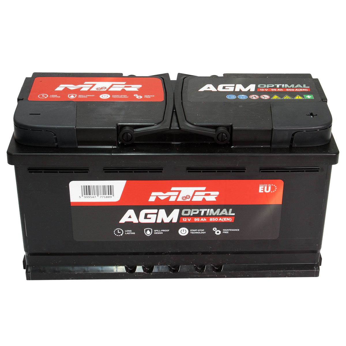 Acumulator turisme MTR AGM [START-STOP] 95 Ah 850A MTR - imagine 1