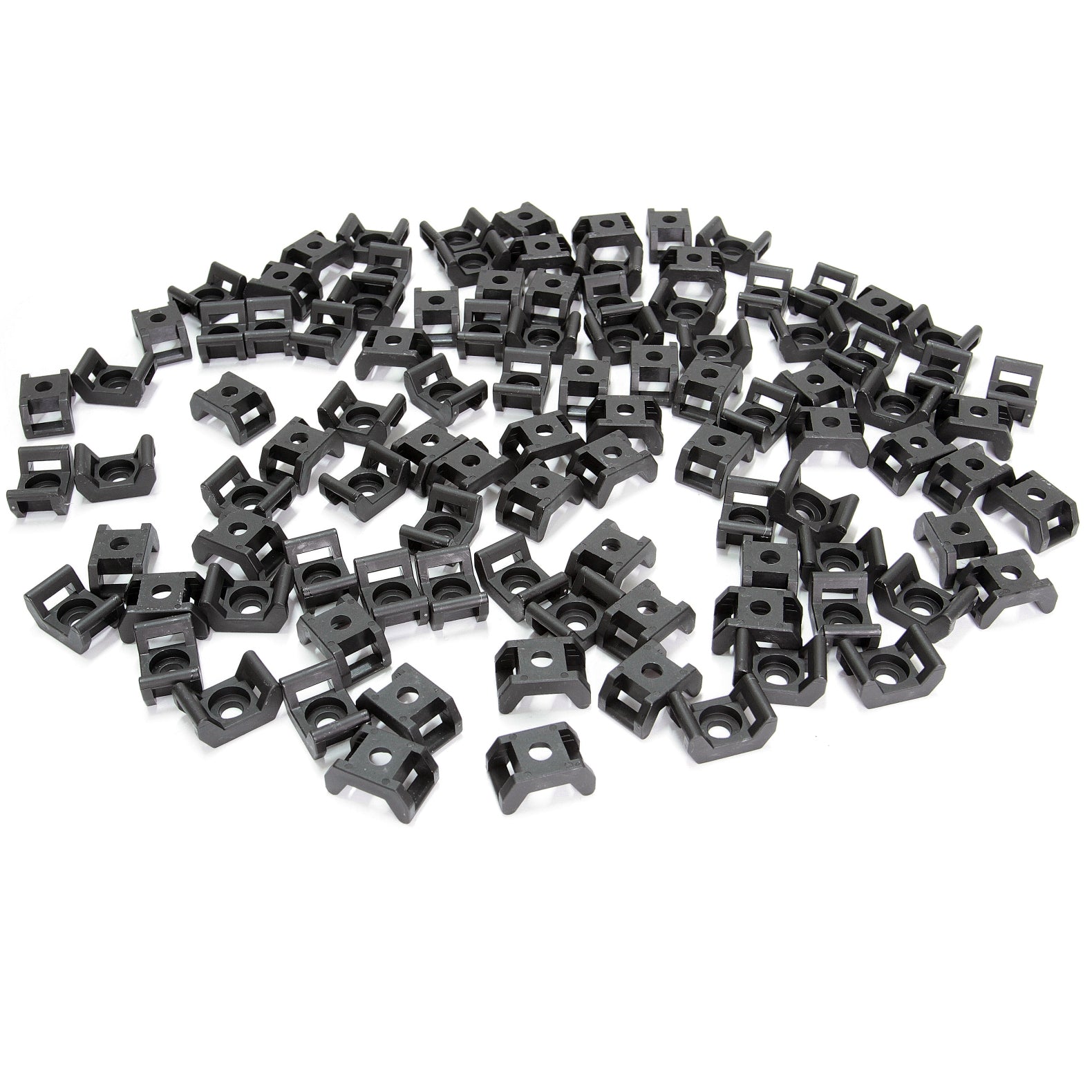 Suport montare surub negru 21.9x10.0x11.0mm 100 buc MTR - imagine 2