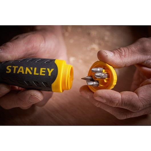 Șurubelniță clichet STANLEY® cu set de biti Stanley - imagine 7