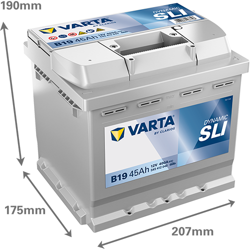 Acumulator Varta Black Dynamic 45 Ah Varta - imagine 2