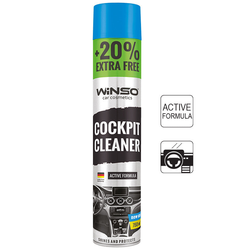 Spray Silicon bord Winso Cockpit Cleaner New Car 750 ml Winso - imagine 1