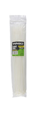 Coliere plastic 4,8x400 Alb - Set 100 buc Winso - imagine 1