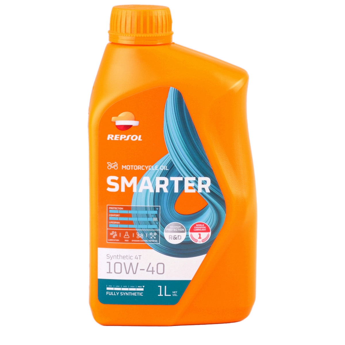 Ulei Repsol SMARTER SYNTHETIC 4T 10W40 1L Repsol - imagine 1