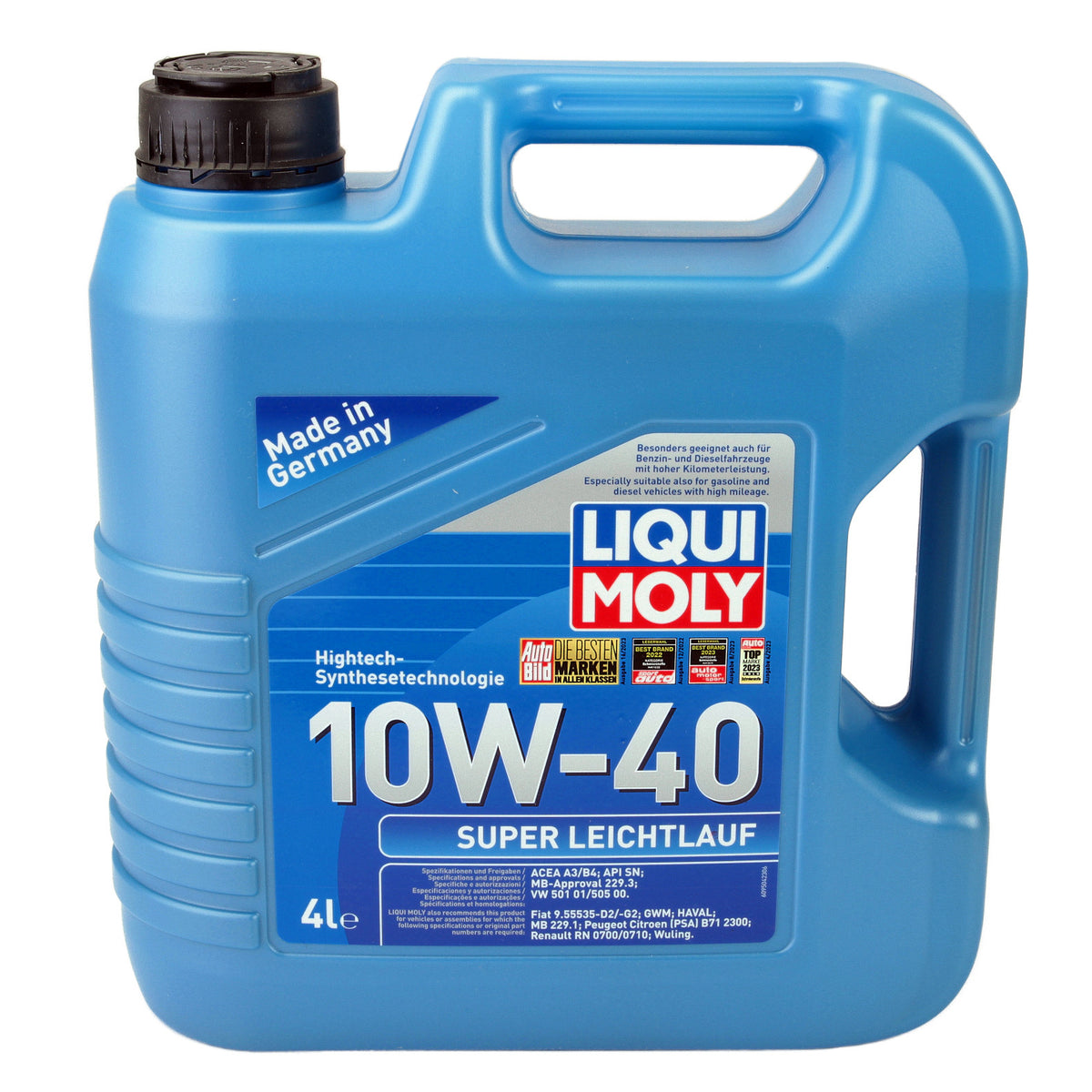 Ulei motor Liqui Moly Super Leichtlauf 10W40 (2625) (9504) 4L Liqui Moly - imagine 1