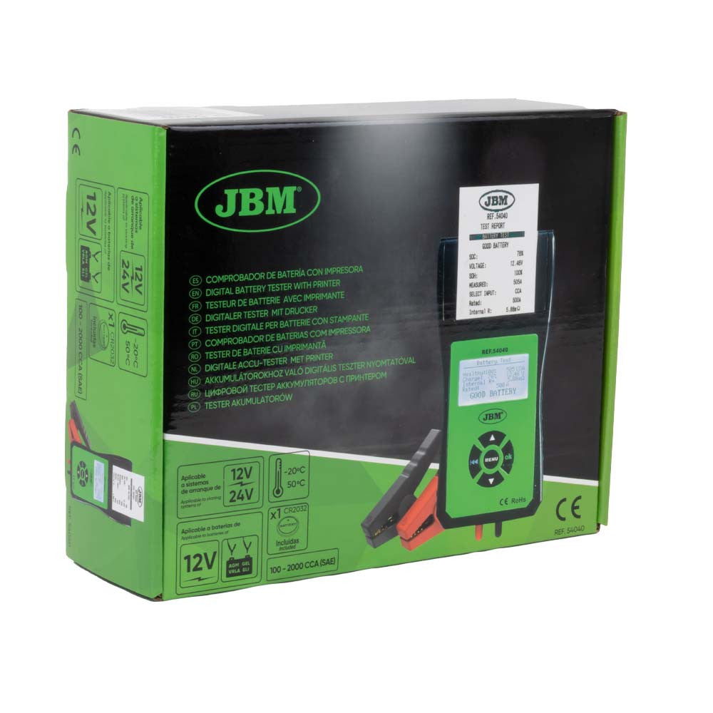 Tester baterii si acumulatori cu imprimanta MTR - imagine 4