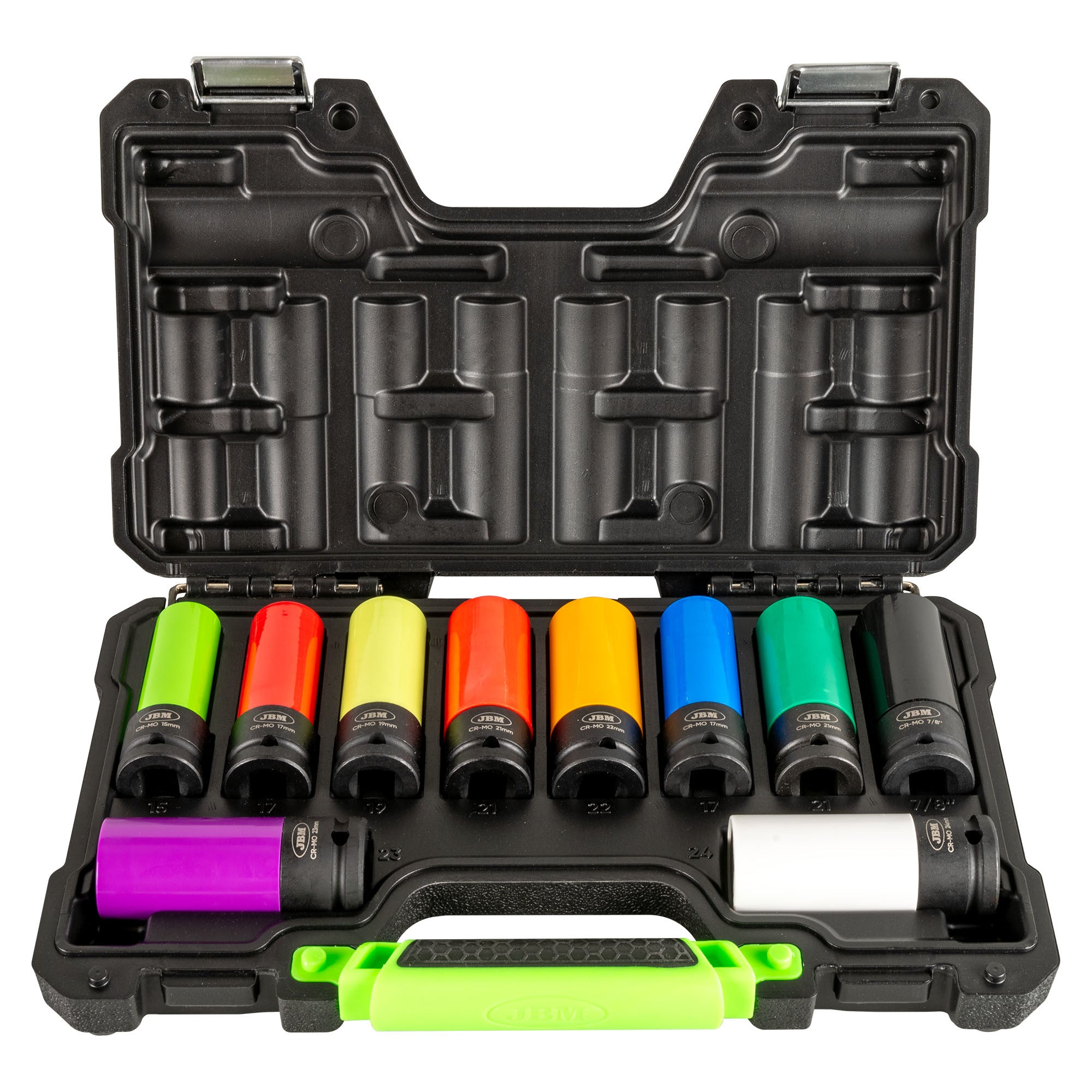 SET 10 TUBULARE IMPACT DE 1/2" SP. EXTRACȚIE ROȚI JBM - imagine 4