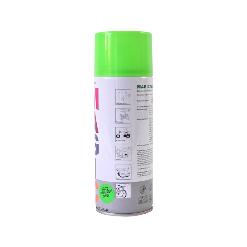 Magic - Vopsea spray Verde Fluorescent 1005 450 ml Magic - imagine 2