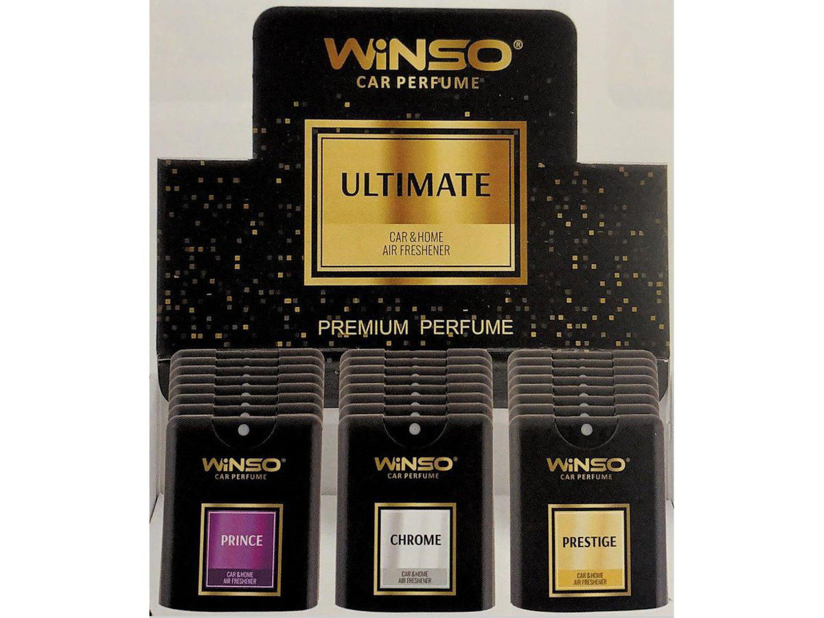 Odorizant Winso Ultimate Slim Spray 18 ml Mix Display (24 pcs. in paper display) Winso - imagine 1