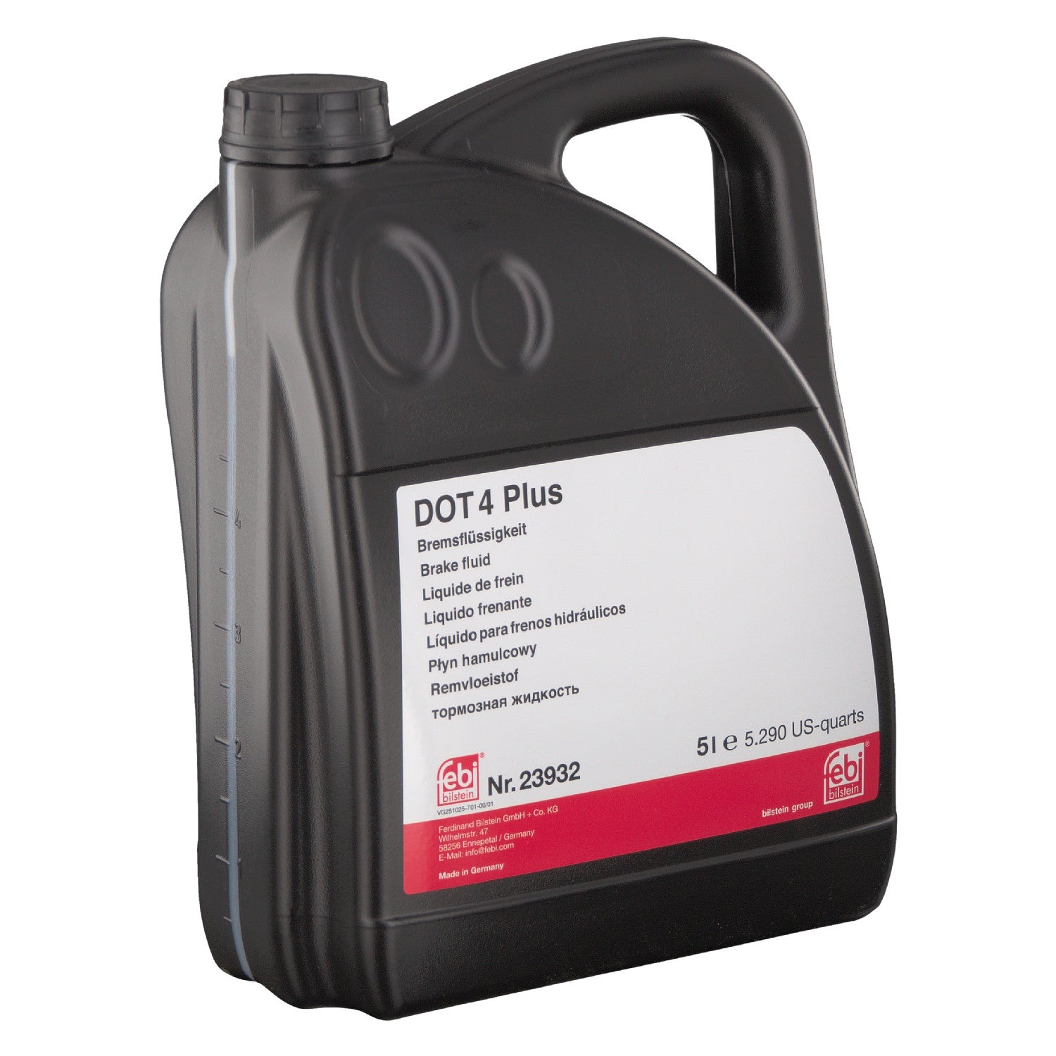 Lichid frana Febi DOT4 Plus 5L Febi - imagine 1