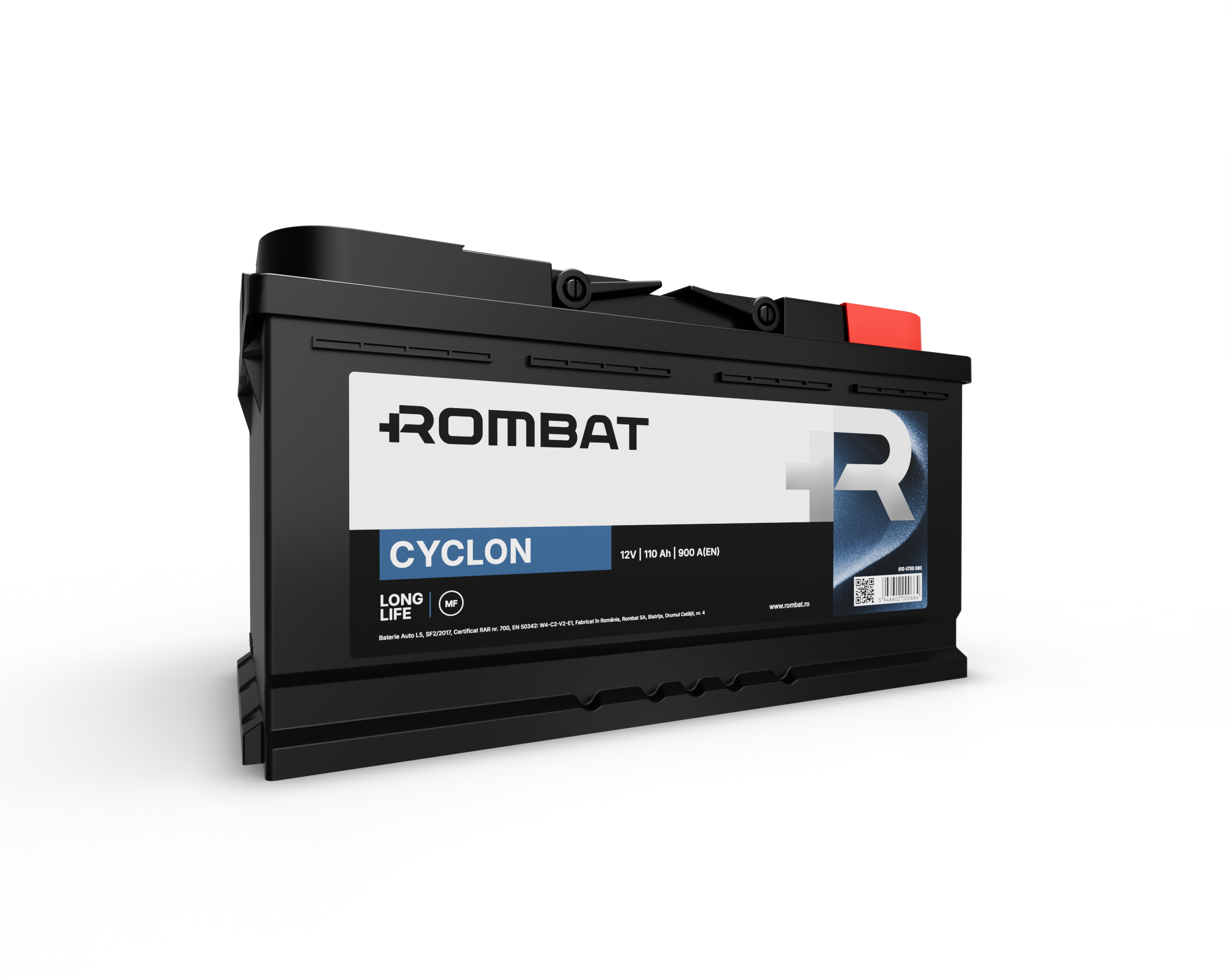 Acumulator Rombat Cyclon 110 Ah 900A Rombat - imagine 1