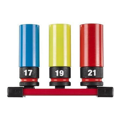 Set 3 chei tubulare de impact Milwaukee ½″ SHOCKWAVE™ IMPACT DUTY Milwaukee - imagine 1