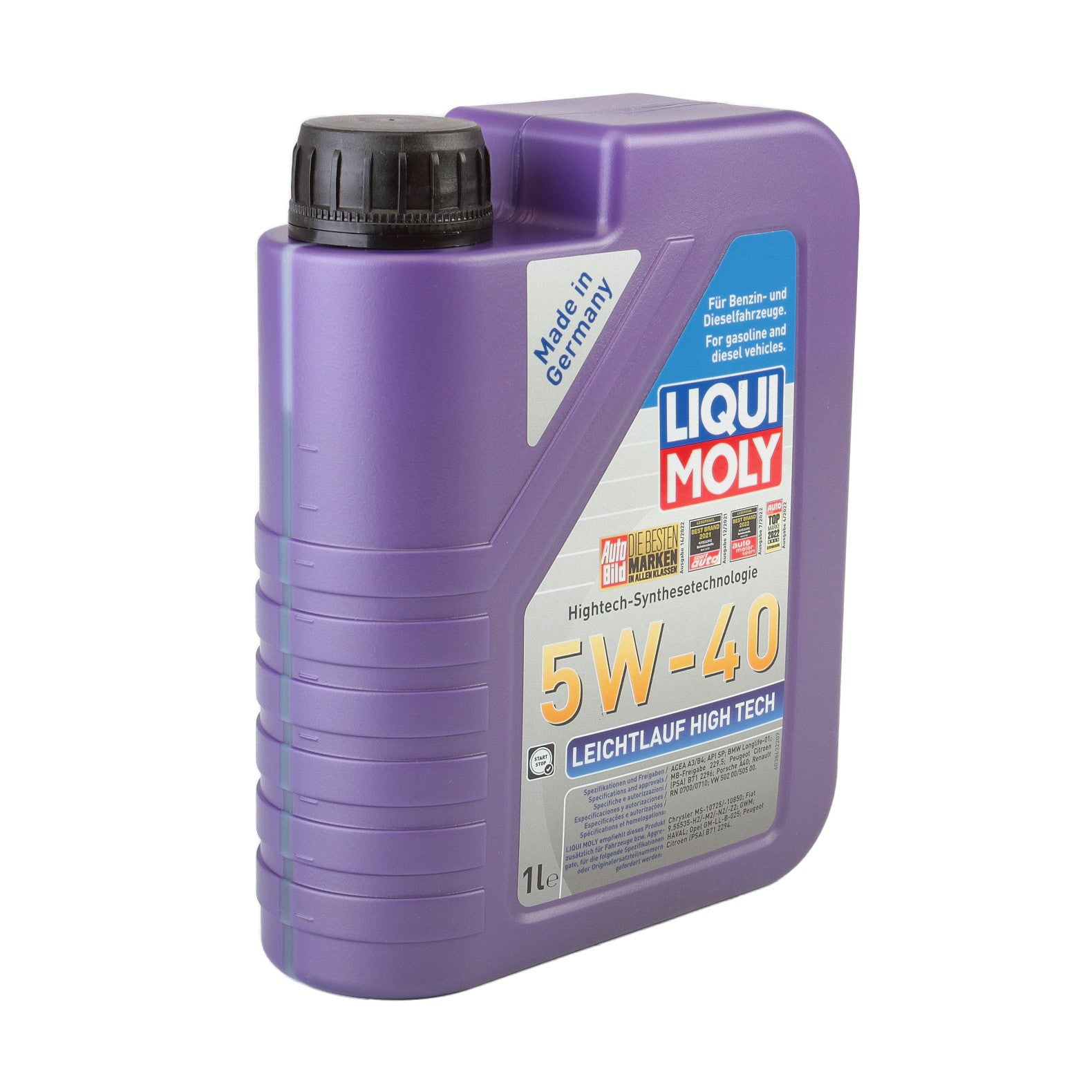 Ulei motor Liqui Moly Leichtlauf High Tech 5W40 (3863) (2327) 1L Liqui Moly - imagine 2
