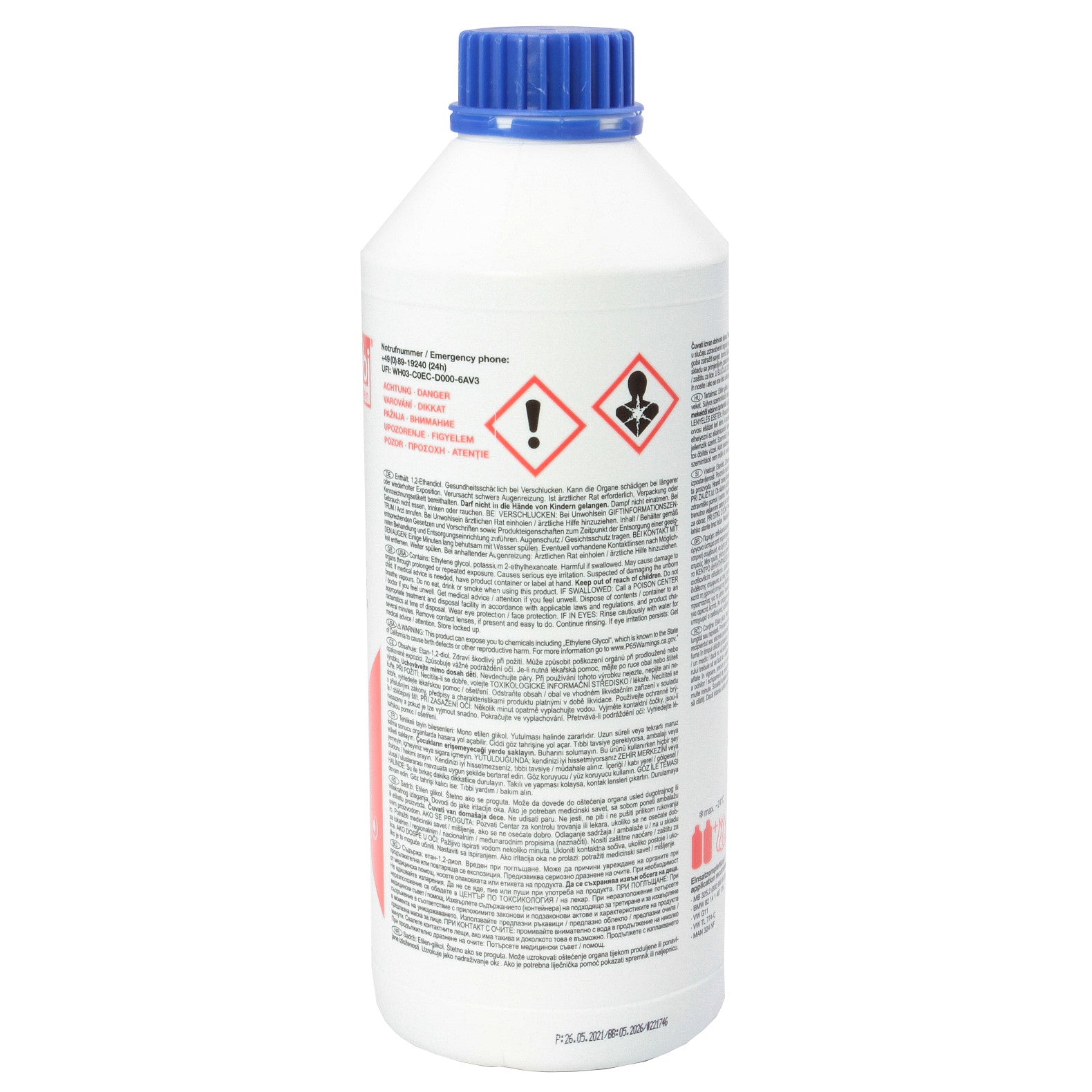 Antigel concentrat Febi Albastru G11 1.5L Febi - imagine 3