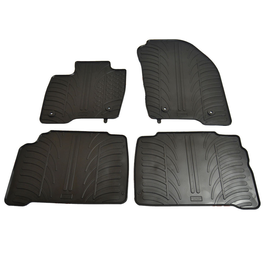 Covorase cauciuc Ford Galaxy 08.2015-,Ford S-Max 06.2015-> presuri Gledring culoare Negru, 4buc. Gledring - imagine 1