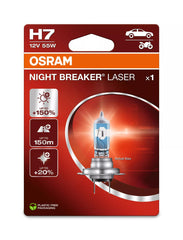 Bec Osram Night Breaker Laser Next Generation H7 12V 55W PX26d blister Osram - imagine 1