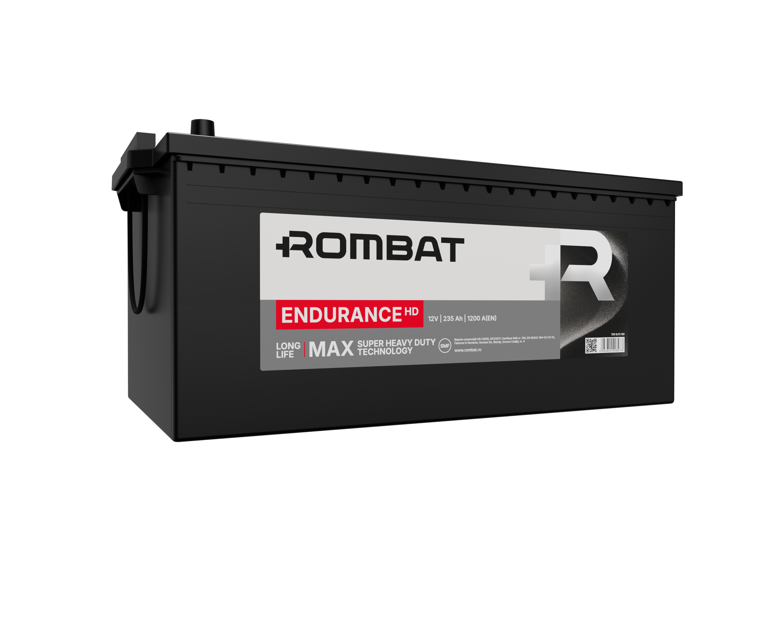 Acumulator Rombat Endurance HD 235 Ah (D6) Rombat - imagine 3