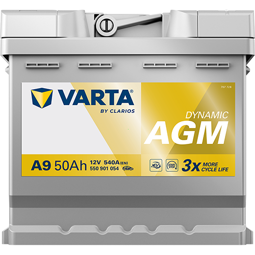 Acumulator Varta Silver Dynamic AGM 50Ah 540A Varta - imagine 2