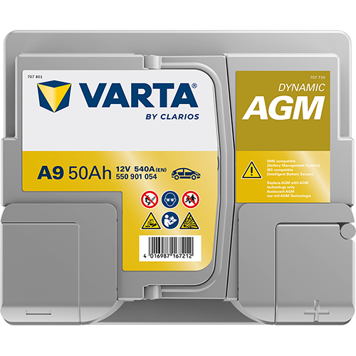 Acumulator Varta Silver Dynamic AGM 50Ah 540A Varta - imagine 3