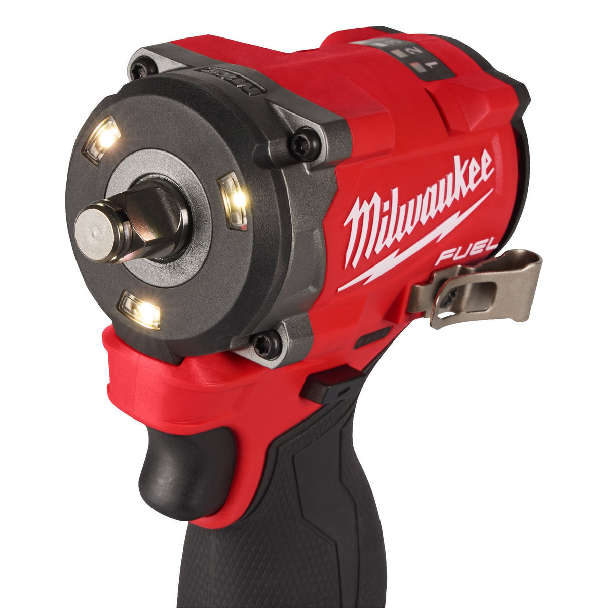 Cheie compactă de impact ½″ Milwaukee M12 FCIWF12G3-502X FUEL™ cu inel de fixare, 1 x acumulator M12 HB5, 1 x încărcător C12 C, 1 x cutie HD, cod 4933493455 Milwaukee - imagine 3