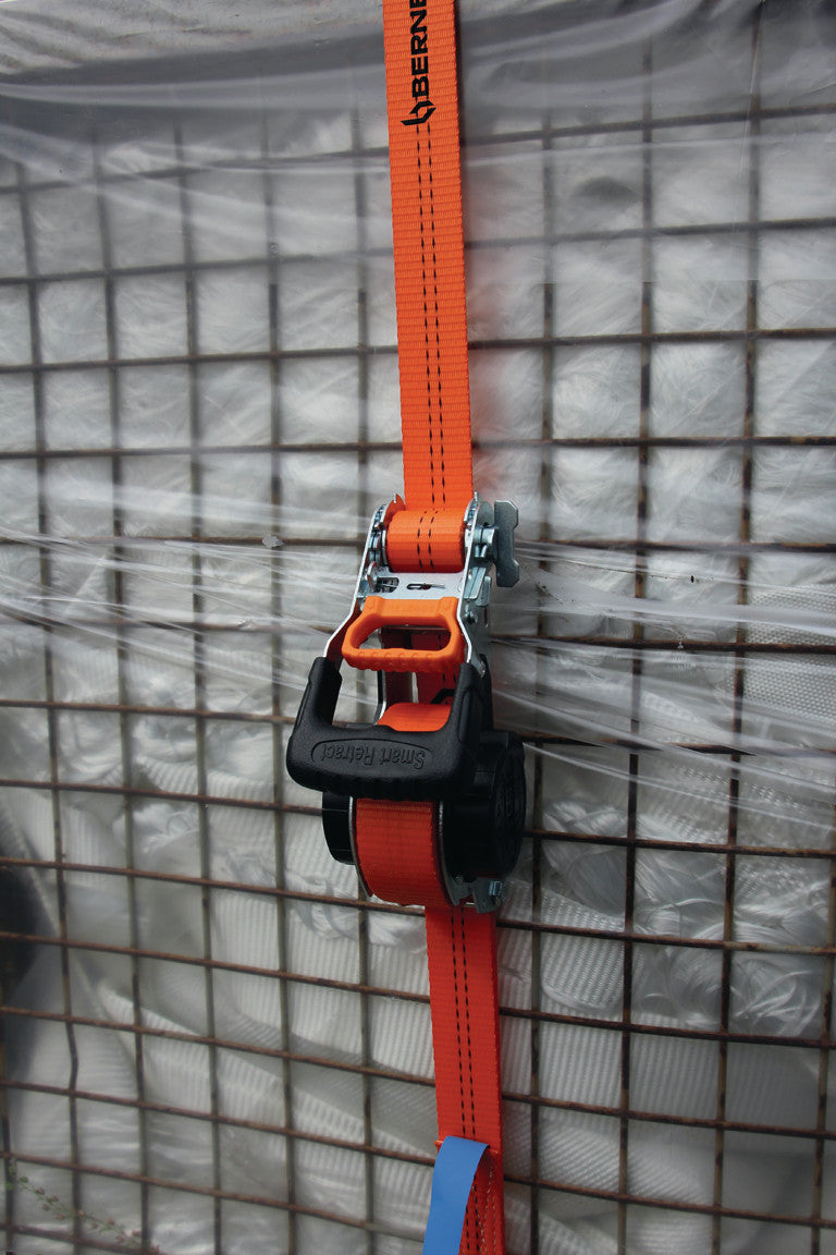 Curea de fixare automată cu clichet 350 daN - 25mm x 5m Berner - imagine 4