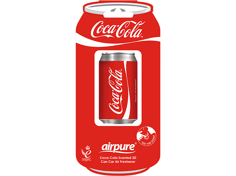 AIRPURE Odorizant auto, cutie de sifon 3D, Coca Cola original Airpure - imagine 2