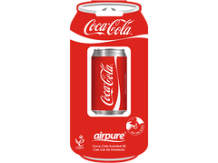 AIRPURE Odorizant auto, cutie de sifon 3D, Coca Cola original Airpure - imagine 2