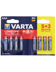 Baterie Varta LongLife Max Power AA - LR6 - 8 buc Varta - imagine 1
