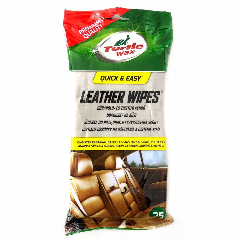 Set 25 servetele Turtle Wax Intretinere piele Turtle Wax - imagine 1