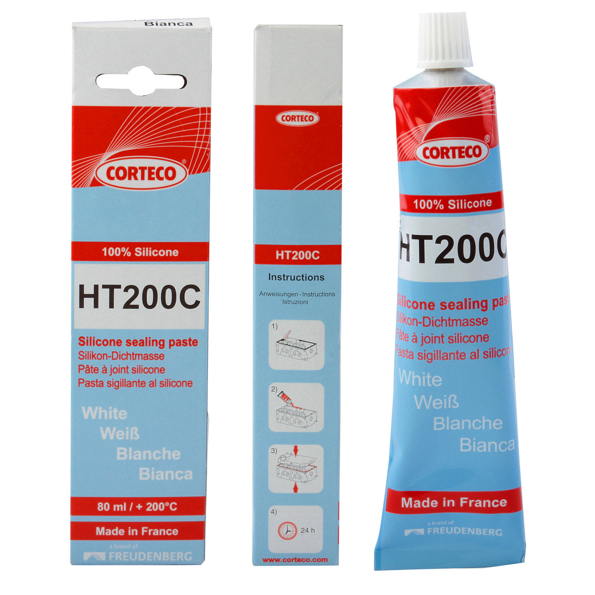 Pasta etansare garnituri 80 ml Silicon Corteco - imagine 1
