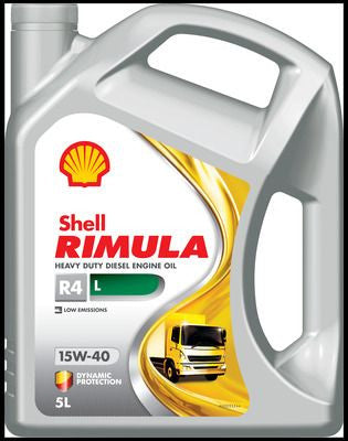 Ulei motor Shell Rimula R4 L 15W40  5L Shell - imagine 1