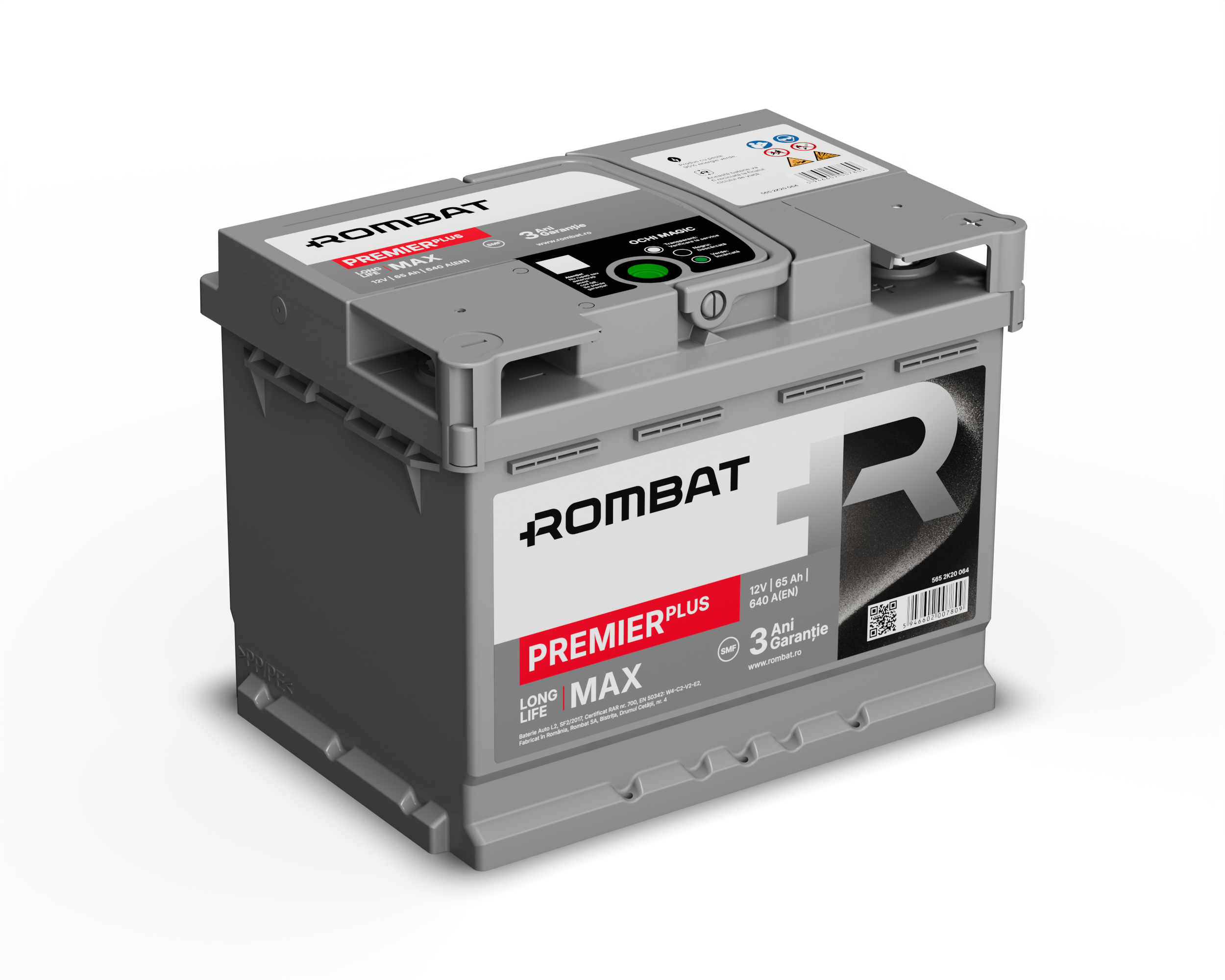 Acumulator Rombat Premier PLUS 65 Ah Rombat - imagine 2