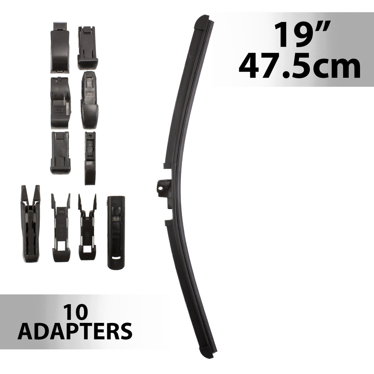 Ștergător profesional 19"/47.5cm - multiadaptor - CARGUARD Carguard - imagine 1