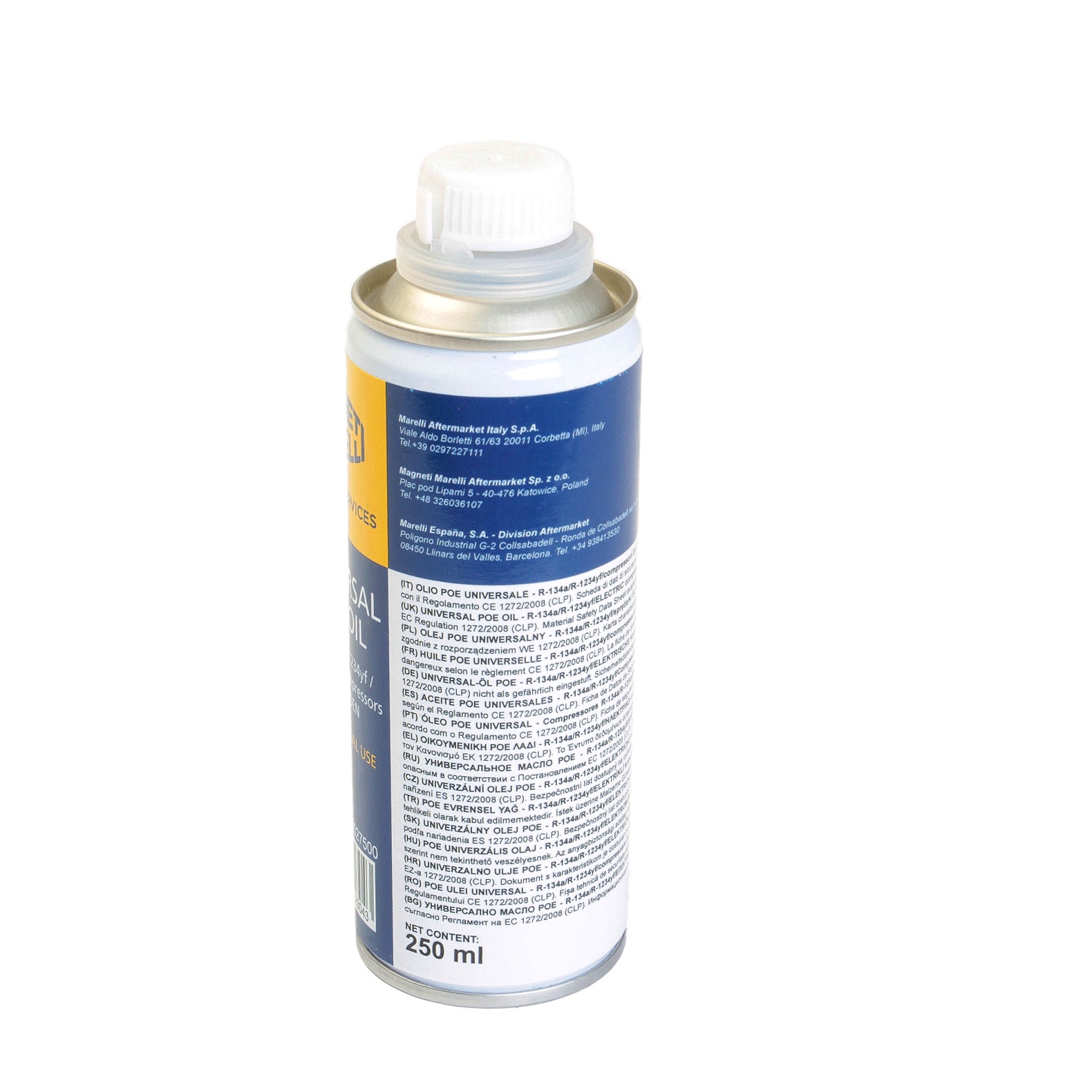 Ulei universal compresor clima pentru vehicule hibride si electrice POE -  R1234a/ R1234yf 250 ml Magneti Marelli - imagine 3
