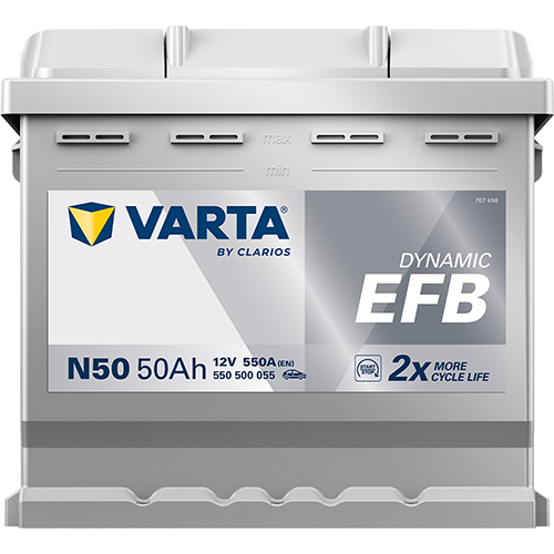 Acumulator Varta Dynamic EFB 50 Ah 540A Varta - imagine 3