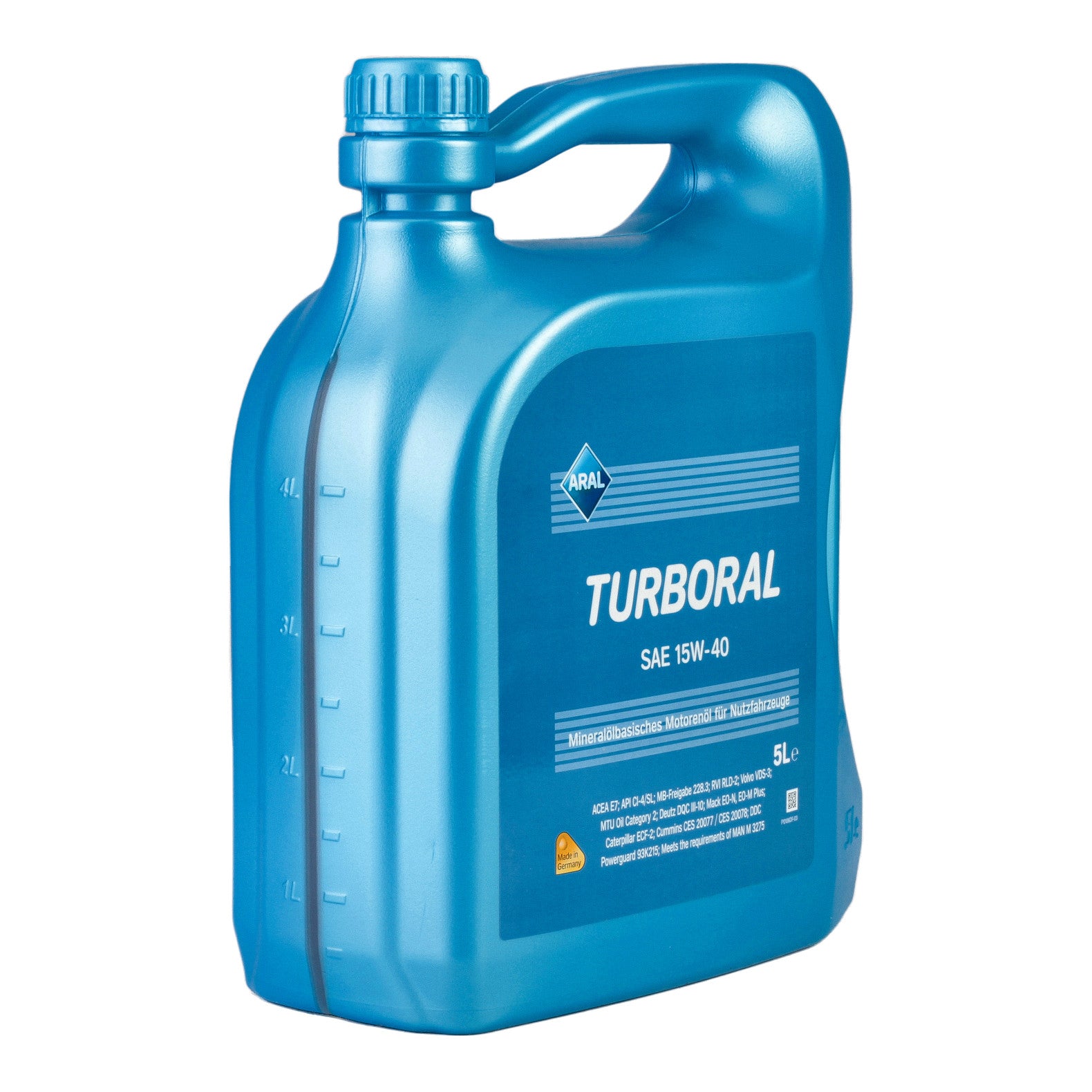 Ulei motor Aral Turboral 15W40 5L Aral - imagine 3