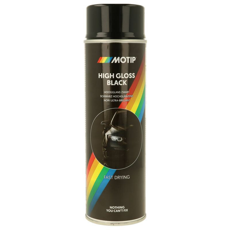 SPRAY VOPSEA NEGRU LUCIOS Motip - imagine 1