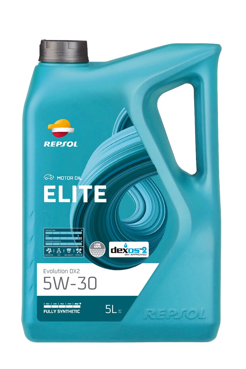 Ulei motor Repsol Elite Evolution DX2 5W30 5L Repsol - imagine 1