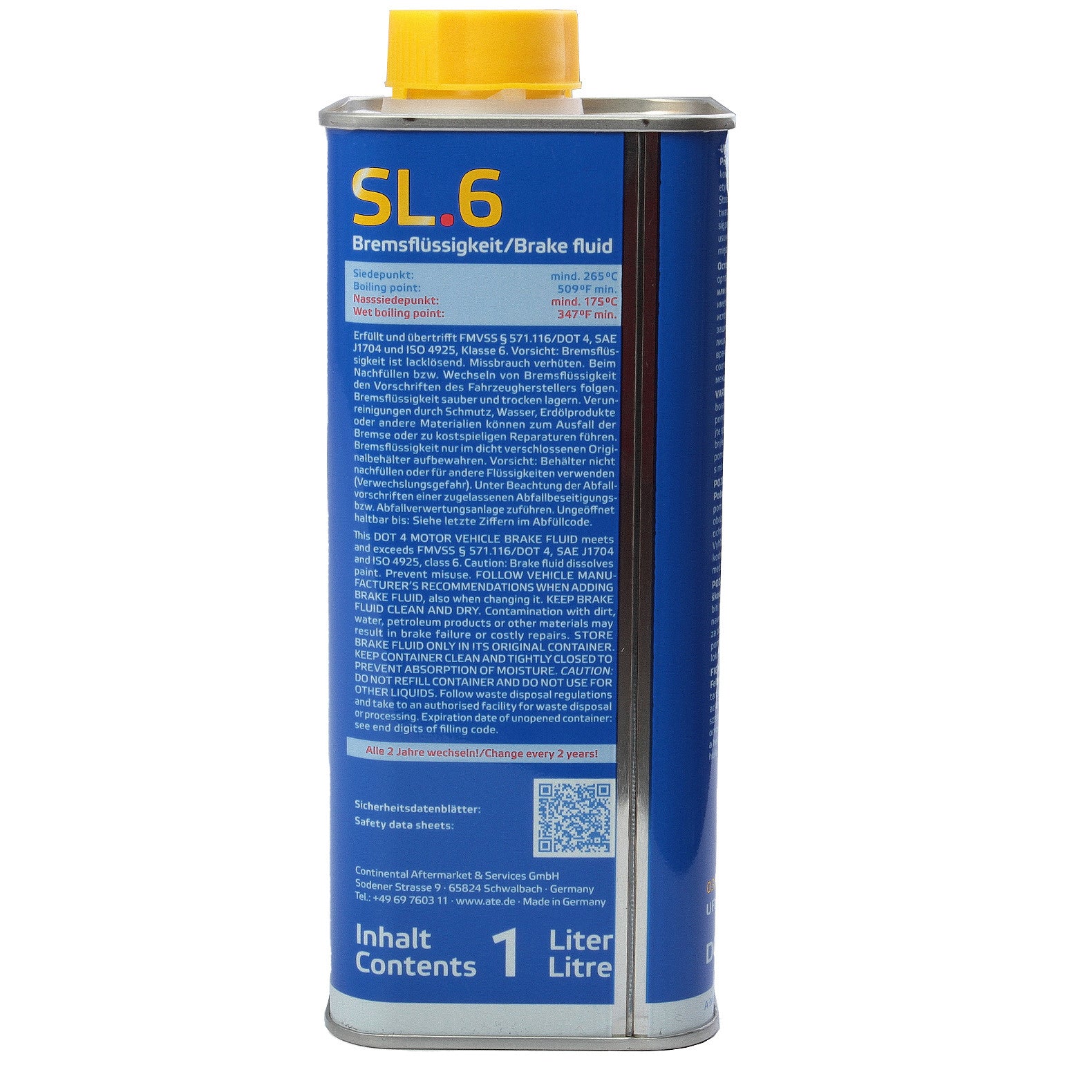 Lichid de frana ATE SL6 DOT4 1L ATE - imagine 2