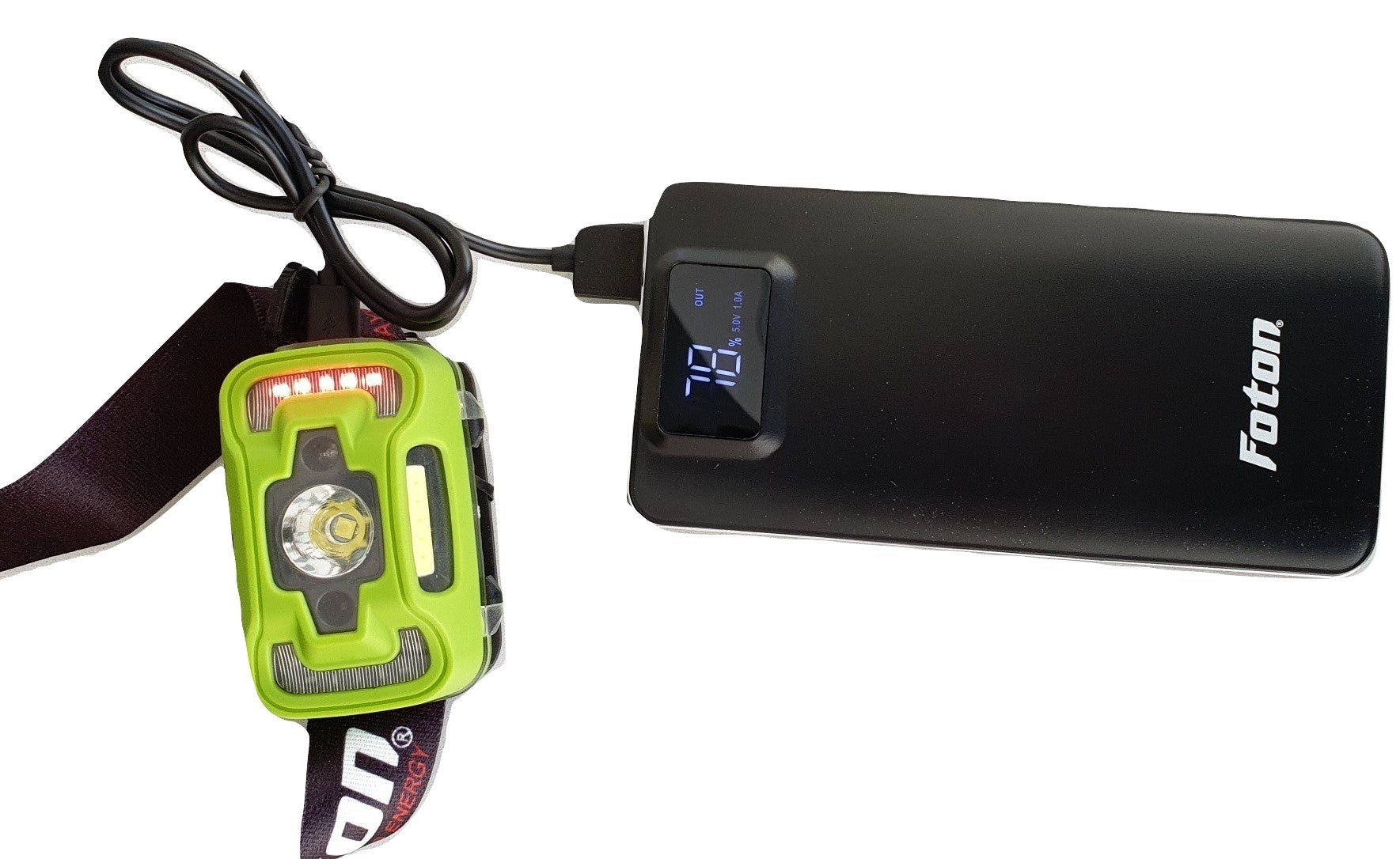Lanterna frontala cu senzor Foton Sport HL5638 5W+COB 300 lumeni Foton - imagine 8