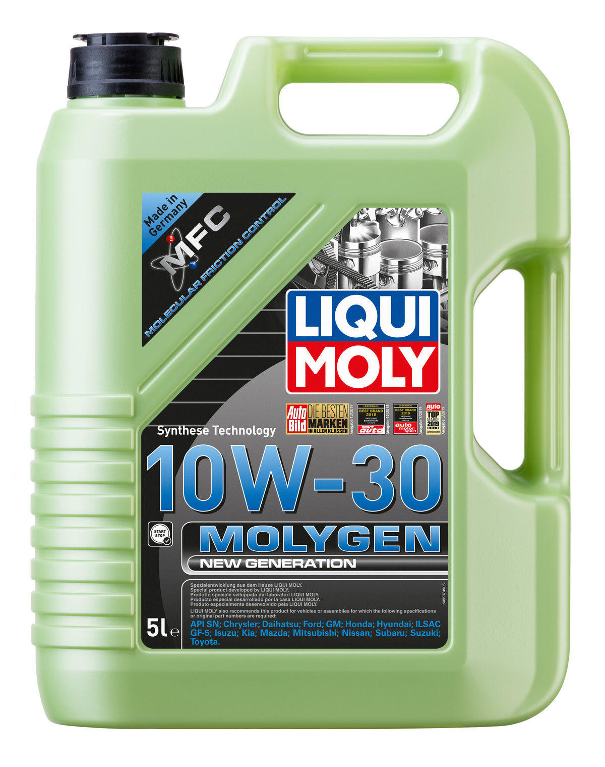 Ulei motor Liqui Moly Molygen New Generation 10W30 (9978) 5L Liqui Moly - imagine 1