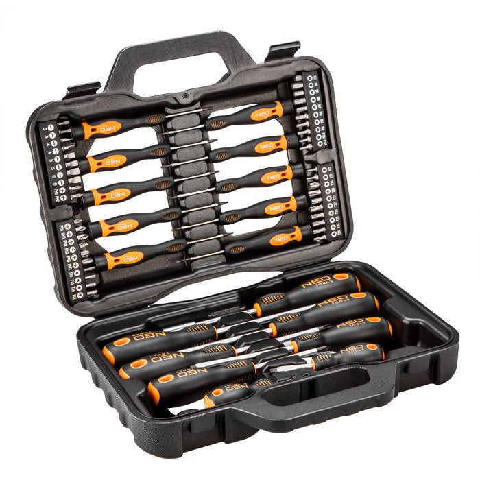 Set surubelnite si biti 58 piese Neo Tools - imagine 1