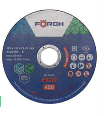 Disc taiere Metal/Inox Eco 450 125x1mm Förch - imagine 1
