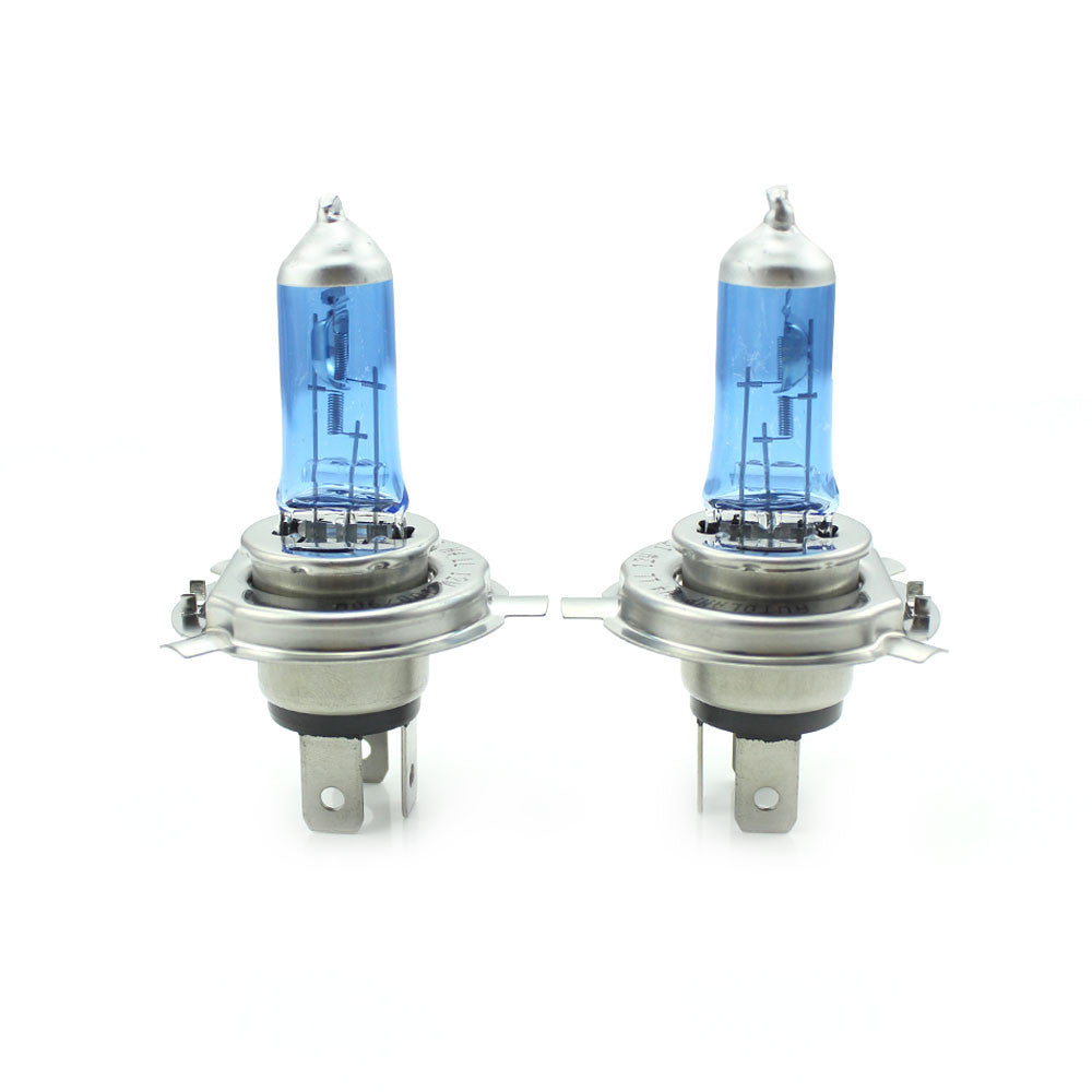 Bec MTR H4 12V 100/90W + 110% intensitate Alb Xenon Set 2 buc Carguard - imagine 5