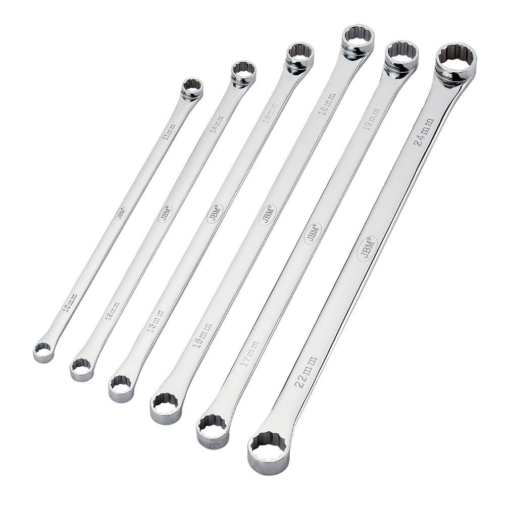 SET DE 6 CHEI INELARE EXTRALUNGI 12 FEȚE JBM - imagine 2