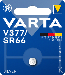 Baterie Varta Silver Coin V377 Blister 1 buc Varta - imagine 1