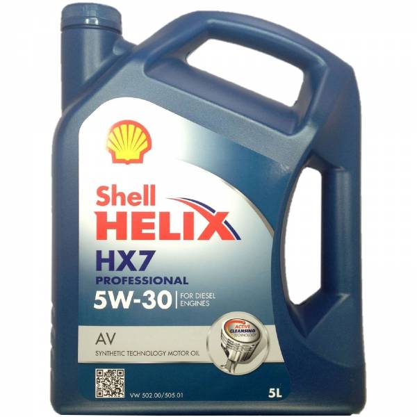 Ulei motor Shell Helix HX7 Professional AV 5W30 5L Shell - imagine 1
