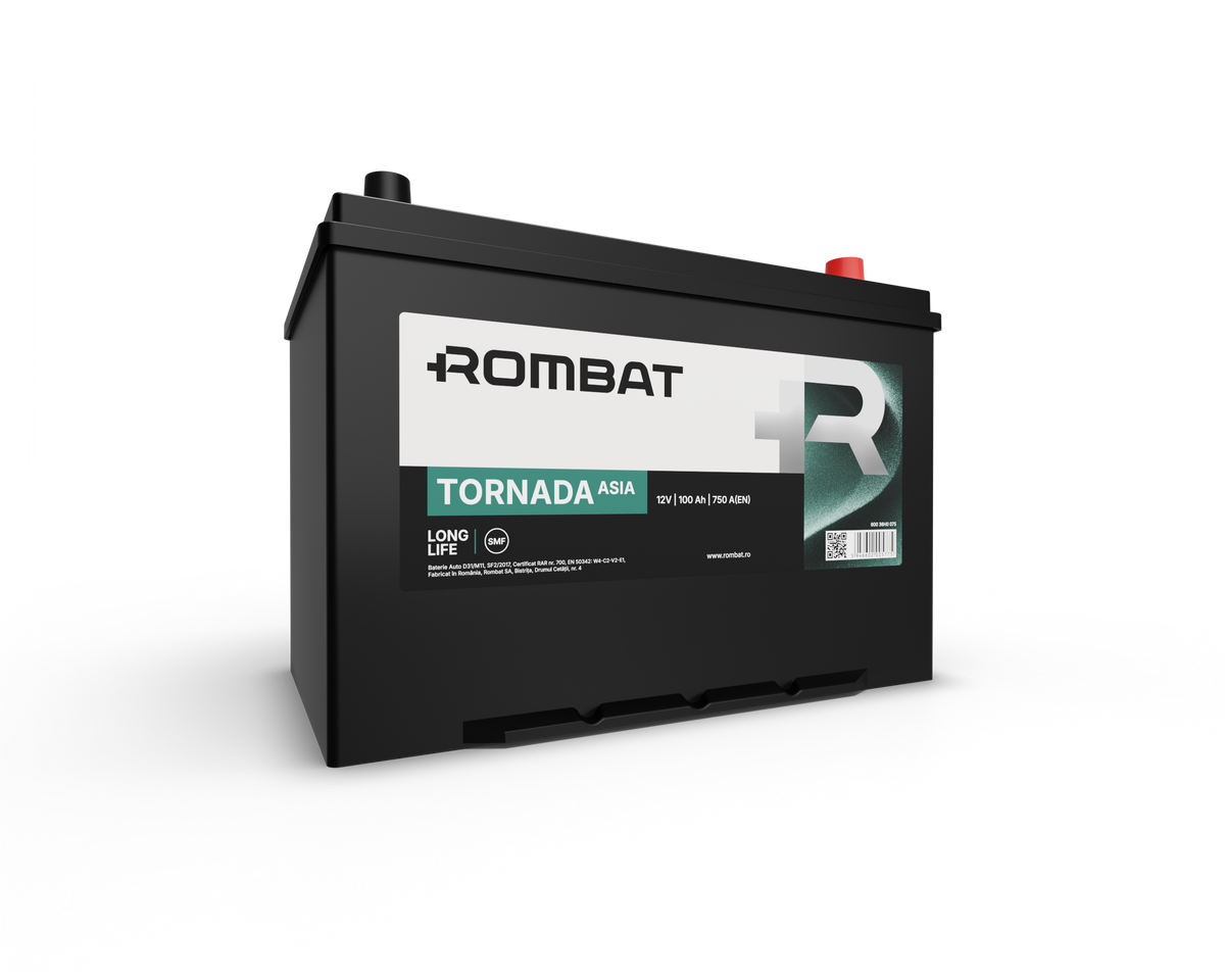Acumulator Rombat Tornada Asia 100 Ah Rombat - imagine 1