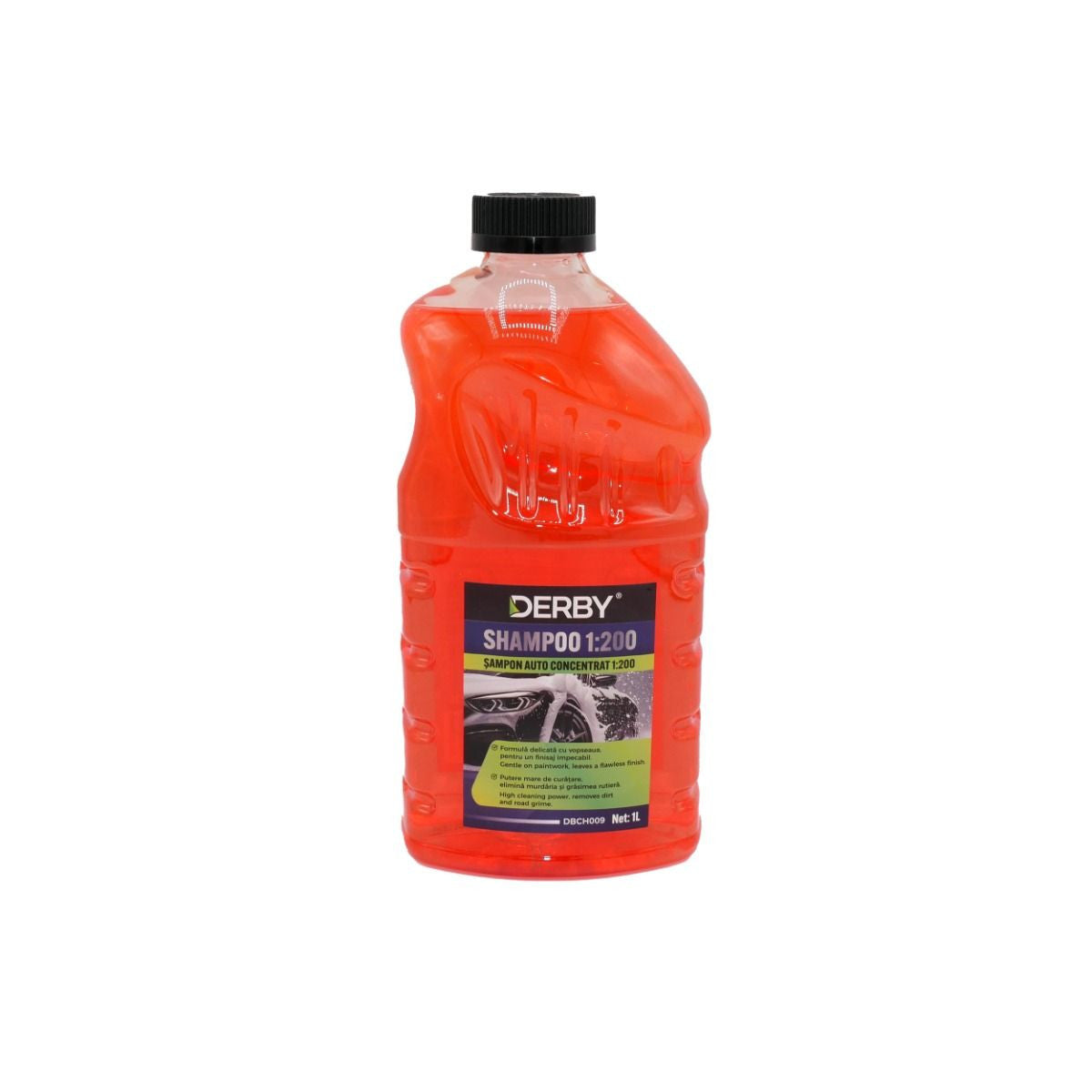 Sampon auto concentrat  portocaliu1:200 Derby 1L DERBY - imagine 1