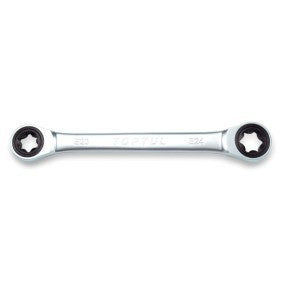 Cheie inelara cu clichet Lungime: 130mm, E20, E24, Toptul - imagine 1